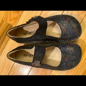 Alegria Paloma leather mary jane shoes 36W